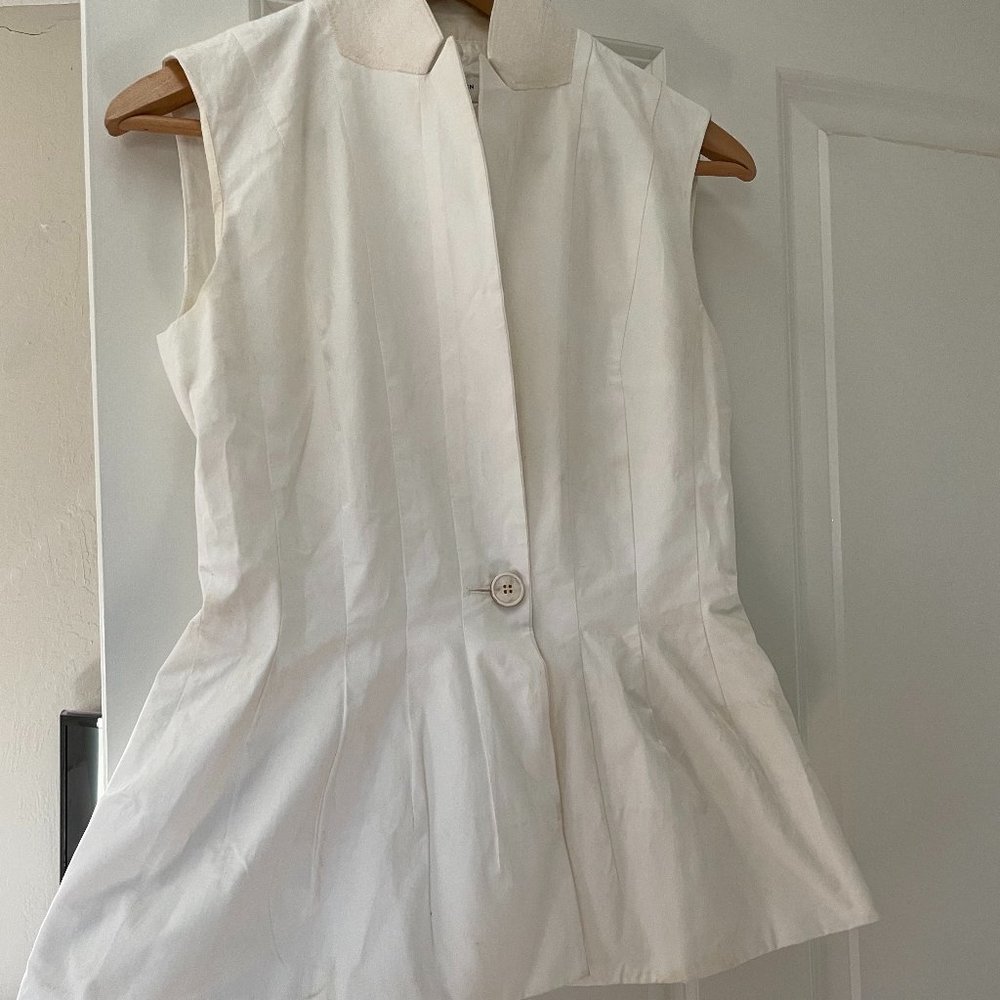 DRIES VAN NOTEN corset vest shirt top blouse